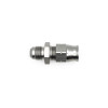DeatschWerks 6AN Male Flare to 3/8in Hardline Compression Adapter - Includes 1 Olive Insert - 6-02-0109 Photo - Primary