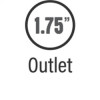 Magnaflow Muff GP 3.0 Dia 12in. 1.75/1.75 RP Direct Fit Converter - 13123 Technical Bulletin