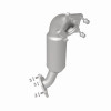 Magnaflow 16-18 Honda Civic L4 OEM Underbody Single Direct Fit Converter - 280120 360 Degree Image Set