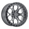 Weld 17x9 Ledge 6 6x139.7  ET-12 BS 4.50 Satin GUN / Satin BLK Ring 106.1 - W10779084450 Photo - Primary