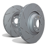 EBC 2021+ Toyota RAV 4 Prime 2.5L Hybrid Front USR Slotted Rotors - USR7873 User 1