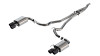 Borla 2024 Ford Mustang 2.3L Ecoboost ATAK Catback Exhaust CF BA w/ Quad Tips - Non-Active - 140982CFBA Photo - Primary