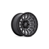 FUEL OFFROAD CYCLE D835 17X9 6X5.5 M-GNMTL-BLK-RG 1MM
