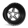 Race Star 63 Pro Forged 15x10 NBL Sportsman 5x5.00 BC / 2.00in. BS Wheel - Black Anodized/Machined - 63-510502001B User 1