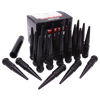Raceline 14x1.5 XL Spike Black Lug Nuts (Set of 24) - L793809XLBK6NV Photo - Primary