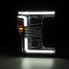 AlphaRex 17-19 Ford F-250/350/450/550 Super Duty LUXX-Series LED Proj Headlights Chrome w/SS & SBDRL - 880346 User 1