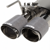 Kooks 18-24 Ford Mustang GT 5.0 3in. Valved Touring Cat-Back Exhaust - Carbon Tips - 11514570 Photo - Unmounted