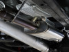 aFe 24-25 Toyota Tacoma L4-2.4L (t) Vulcan Series 2.5in to 3in Cat-Back w/ Black Tip - 49-36078-B Photo - Mounted