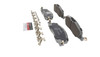 Brembo OE 20-23 Ford Explorer/Police Interceptor Utility/Lincoln Aviator Ceramic Brake Pad - Front - P24246N Photo - Close Up