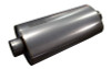 Kooks 3in Oval Center/Center Muffler 18in Long Body Polished Stainless Steel - MUF-019 Photo - Primary