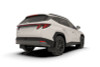 Rally Armor 2025+ Hyundai Tucson (Excl. ICE & XRT) Black UR Mud Flap w/ Dark Grey Logo - MF135-UR-BLK-DGRY User 2