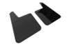 Rally Armor Universal Black UR Plus Mud Flap  w/ Metallic Black Logo - Pair - MF20-URP-BLK-MBK-LRT User 1