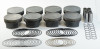 Mahle MS LS Piston Set 378ci 4.075in Bore 3.622 Stroke 6.125 Rod -4.5cc 10.0 CR - Set of 8 - 197813875 Photo - Primary