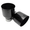 Invidia 22-25 Honda Civic Type R FL5 Q300 Black Tip Cat-back Exhaust - HS22CTRFQ33SBL