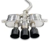 Invidia 22-25 Honda Civic Type R FL5 Q300 Black Tip Cat-back Exhaust - HS22CTRFQ33SBL