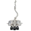 Invidia 22-25 Honda Civic Type R FL5 Q300 Black Tip Cat-back Exhaust - HS22CTRFQ33SBL