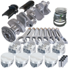 Eagle Chevy 350 3.480in Crank 5.700in H-Beam -3.7cc Flat Top 4.040in Pistons Rotating Assembly - 12302040 Photo - Primary
