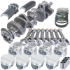 Eagle Chevy 350 IMCA 3.480in Crank 5.700in I-Beam Rods -3.7cc 4.040in Pistons Rotating Assembly - 13302C040 Photo - Primary