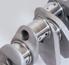 Eagle Chevrolet 350 3.500in Stroke Forged 4340 Featherweight Steel Crankshaft - 4350350057FW Photo - Close Up