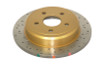 DBA 04-08 Infiniti QX56 / 04-05 Armada / 04-3/04 Titan Rear Drilled & Slotted 4000 Series Rotor - DBA42307XS Photo - Primary