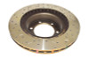 DBA Toyota Cruiser Front Drilled & Slotted 4000 Series Rotor - DBA42700XS Photo - Close Up