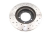 DBA 4000 Series Uni-Directional Cross Drilled and Slotted Rotor - DBA4790XS Photo - Close Up