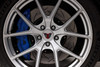 DBA 95-97 Porsche 911 Carrera Front T3 5000 Series Uni-Directional Slotted Rotor w/ Black Hat - DBA52390BLKS Photo - lifestyle view