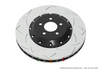 DBA 97-04 Corvette C5/C6 Front Slotted 5000 Series 2 Piece Rotor Assembled w/ Black Hat - DBA52994BLKS Photo - Primary
