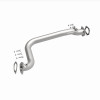 BRE Exhaust 97-06 Wrangler 2.4L 2.5L 4.0L Front Pipe Kit - 107-0004 360 Degree Image Set