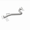 BRE Exhaust 97-06 Wrangler 2.4L 2.5L 4.0L Front Pipe Kit - 107-0004 360 Degree Image Set