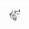 BRE Exhaust 08-10 Grand Caravan Routan Town & Country 3.3L 3.8L 4.0L Front Pipe Kit - 107-0012 360 Degree Image Set