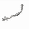 BRE Exhaust 93-97 Corolla Prizm 1.6L 1.8L Front Pipe Kit - 107-0087 360 Degree Image Set