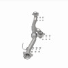 BRE Exhaust 03-07 Accord 3.0L Front Pipe Kit - 107-0113 360 Degree Image Set