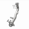 BRE Exhaust 93-95 Civic del Sol 1.5L Front Pipe Kit - 107-0119 360 Degree Image Set