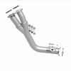 BRE Exhaust 98-00 Tacoma 2.4L Front Pipe Kit - 107-0155 360 Degree Image Set