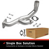 BRE Exhaust 11-17 C/V Grand Caravan Town & Country Routan 3.6L Front Pipe Kit - 107-0186 Photo - Primary