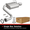 BRE Exhaust 09-17 Maxima 3.5L Muffler Kit - 108-0040 Photo - Primary