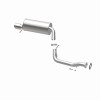 BRE Exhaust 02-08 9-2X Forester Impreza 2.0L 2.5L Muffler Kit - 108-0084 360 Degree Image Set