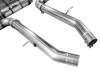 AWE Tuning 20-25 BMW X3 M/M Comp (F97) AWD SwitchPath Axle-back Exhaust - Chrome Silver Tips - 3025-42301 Photo - out of package