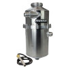Moroso 2 Pc 60/40 Split 16.5in Tall 7in Dia 7.5qt Single Inlet Dry Sump Tank w/16AN Male Fitting - 22769 User 1