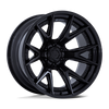 FUEL OFFROAD CATALYST MATTE BLACK W/ GLOSS BLACK LIP 20X10 6X135 -18mm