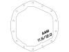 aFe Street Series Rear Differential Cover Raw w/ Machined Fins 20-21 GM Trucks V8-6.6L - 46-71260A Technical Drawing