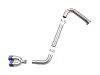 aFe Takeda 21-25 Hyundai Elantra 1.6L (t) 3in. SS Axle-Back Exhaust System w/Blue Flame Tips - 49-37045-L Photo - Unmounted
