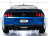 AWE Tuning 21-23 Ford Mustang Mach 1 SwitchPath Cat Back Exhaust w/ Quad Diamond Black Tips - 3025-43551 Photo - Mounted