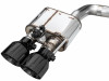 AWE Tuning 21-23 Ford Mustang Mach 1 SwitchPath Cat Back Exhaust w/ Quad Diamond Black Tips - 3025-43551 Photo - out of package