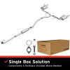BRExhaust 16-21 Honda Civic 1.5L Direct-Fit Replacement Exhaust System - 106-0999 Photo - Primary