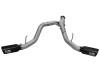 afe Large Bore-HD DPF-Back Exhaust System Ford Diesel Trucks 11-14 V8-6.7L (td) - 49-43065-B Photo - Unmounted