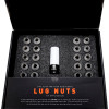 Mishimoto Steel Locking Lug Nuts M14x1.5 24pc Set Silver - MMLG-M14-24LSL User 1