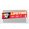 K&N HVAC Filter 14 X 24 X 1 Merv 8 - HVC-8-11424 Photo - Primary