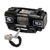 Superwinch 10000 LBS 12V DC 3/8in x 54ft Synthetic Rope Scorpion 10000SR Winch - Black Powdercoat - 1155401 Photo - out of package